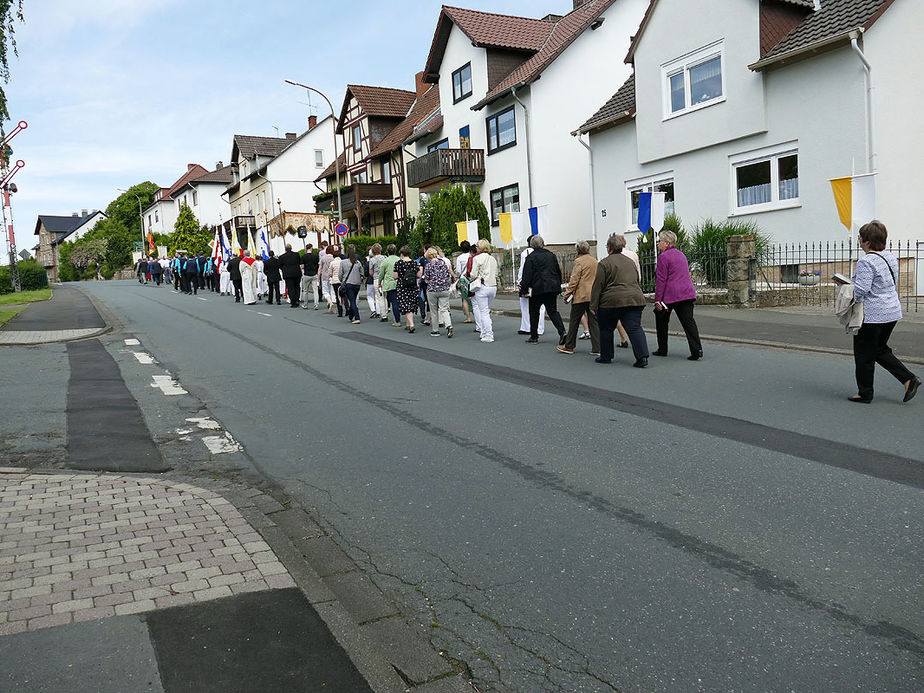 Bittprozession am Pfingstmontag (Foto: Karl-Franz Thiede)